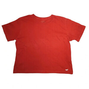 Hollister Burnt Orange Crop Top
